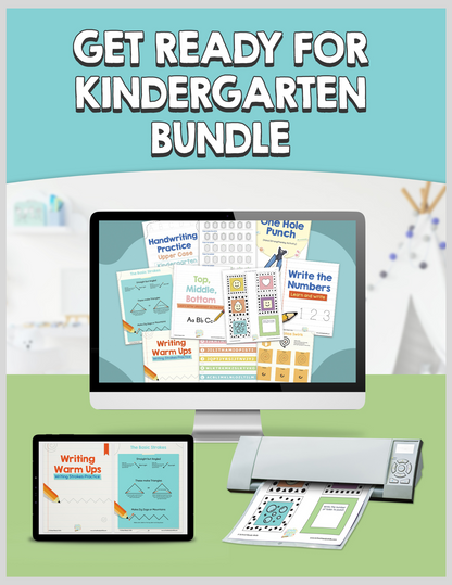 Get Ready for Kindergarten Bundle: Build Writing Skills