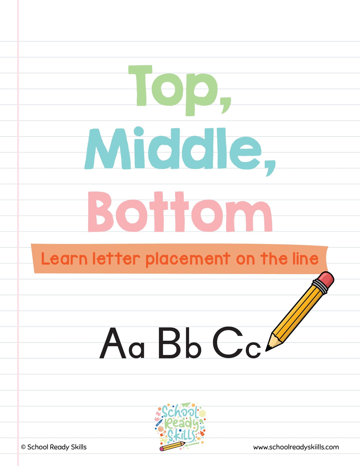 Get Ready for Kindergarten Bundle: Build Writing Skills