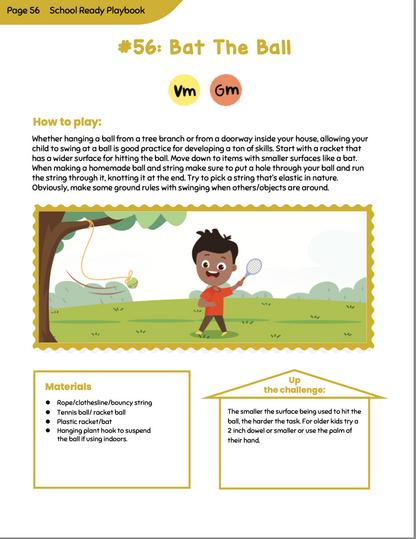 School Ready Playbook: 100 Funtivities (Ages 3-7)