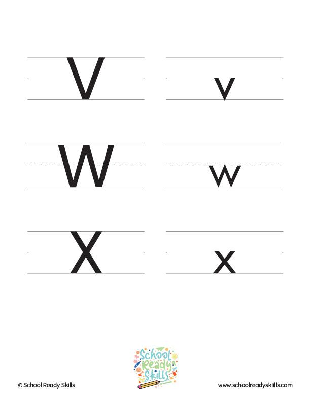 Top, Middle Bottom: A Learn to Write Printable